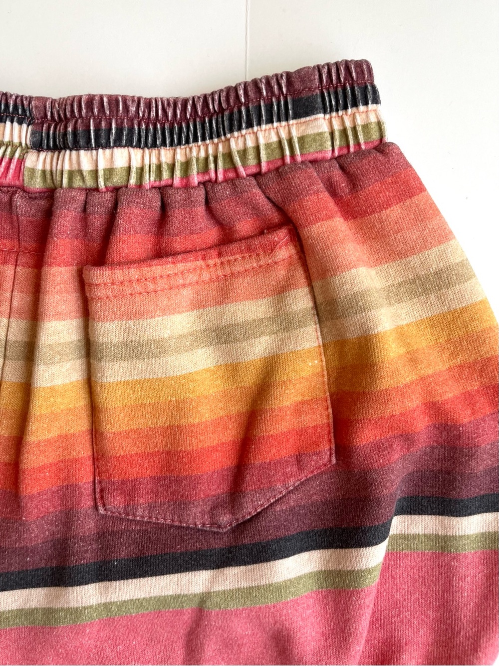 Aviator Nation Tulum Rainbow Jogger Shorts - Picture 5 of 9